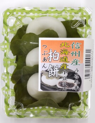 柏餅　粒あん